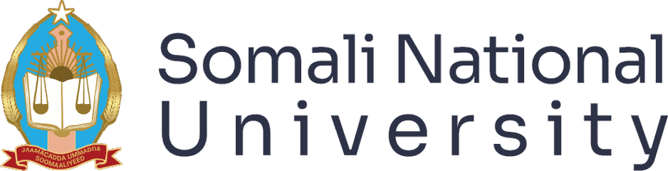 Somali National University logo